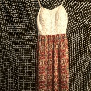 Beautiful long dress Vintage like dress